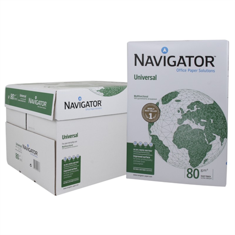 Navigator A3 Fotokopi Kağıdı 80 gr 5'li Paket 1 Koli